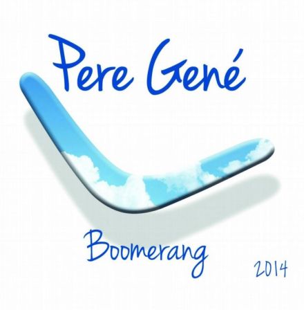 Pere Gené portafa del disco Boomerang